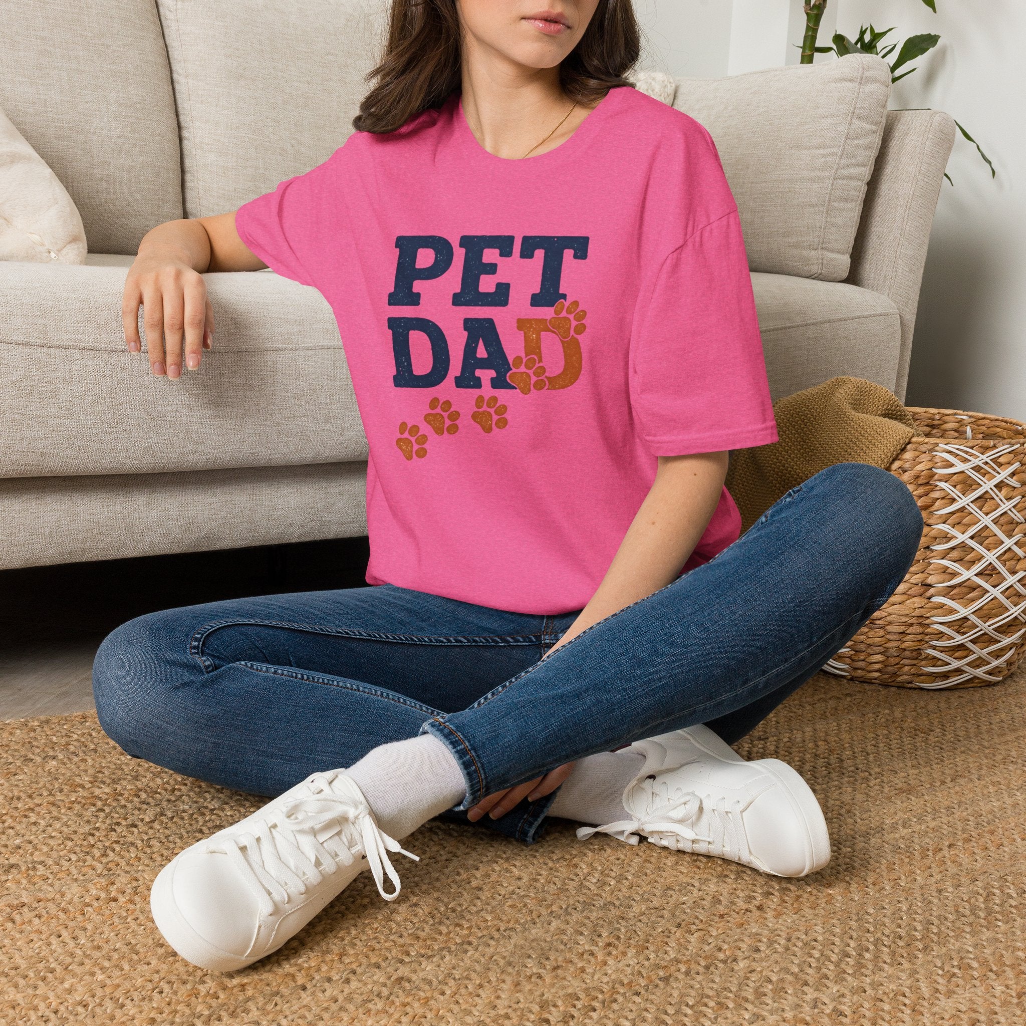 Pet Dad Logo T-Shirt