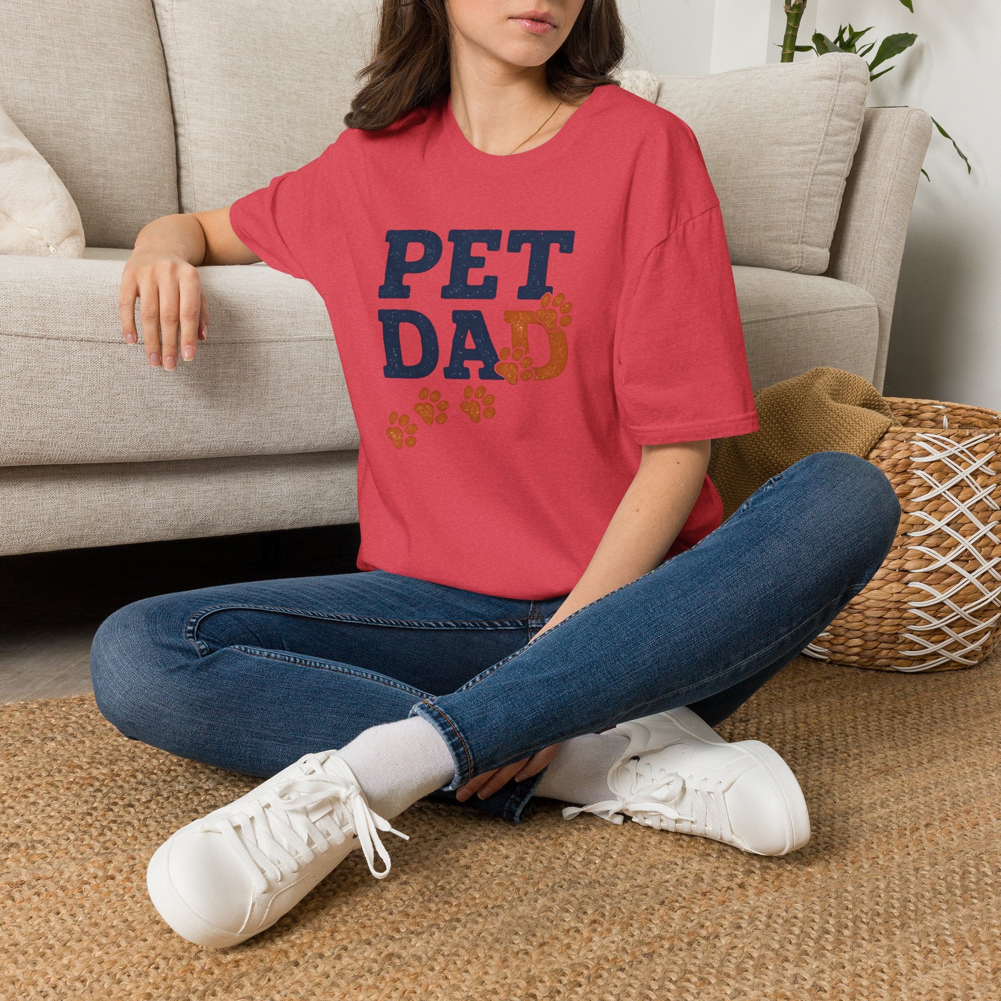 Pet Dad Logo T-Shirt